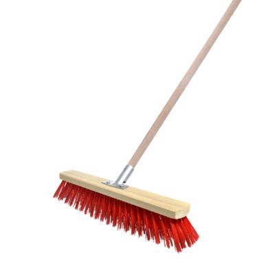 Щетка уличная с деревянным черенком