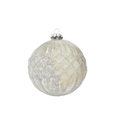 Шар елочный стекл. [5687-8]
