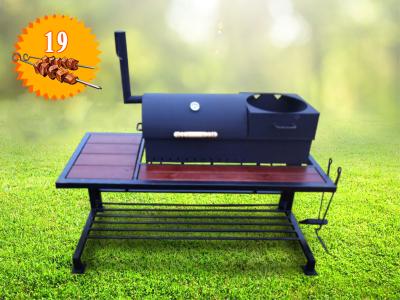 Кованый мангал (гриль, барбекю, очаг) "Прага"