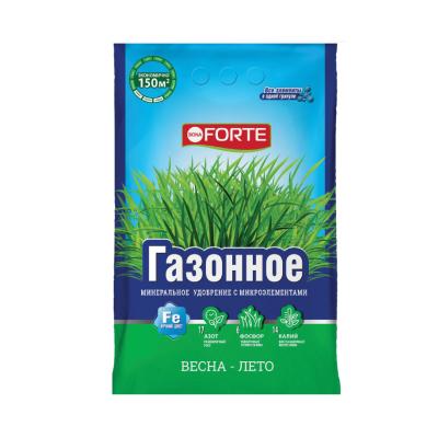 Удобрение минеральное Bona Forte "Газонное" (весна) 4.5кг