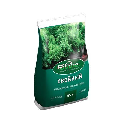 Грунт торфяной "Двина" хвойный, 55 л