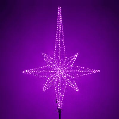 Макушка для елки "Роза ветров Стандарт" от 0.75м до 2м, разные цвета