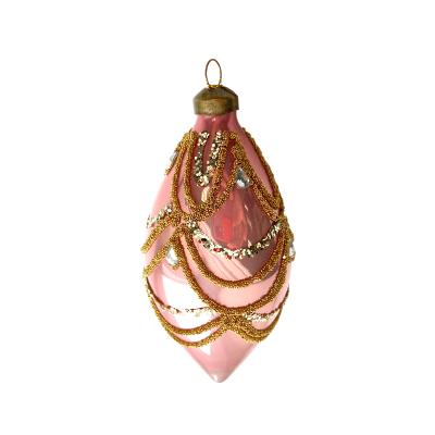 Игрушка елочная стекл. [5010-2B]