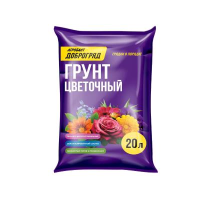 Грунт Агробалт  "Доброгряд цветочный", 20 л