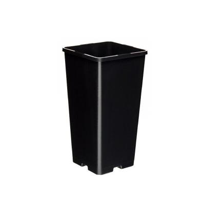 Высокий горшок для роз 0.8л, 9*9*14см.