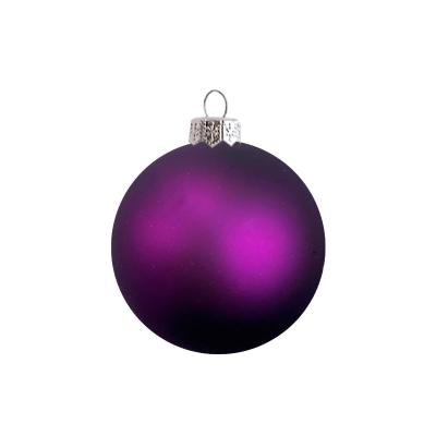 Шар елочный стекл. 8 см, [G-38]