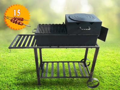 Кованый мангал (барбекю, очаг) "Брюссель"
