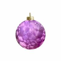 Шар елочный стекл. 8 см, [G-80]