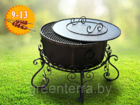 Кованый мангал-кострище "Санторин"