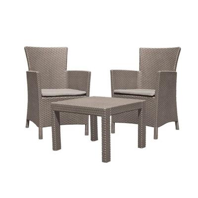 Комплект мебели из искусственного ротанга Rosario balcony set, капучино [216938]