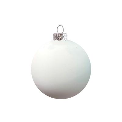 Шар елочный стекл. 8 см, [G-97]