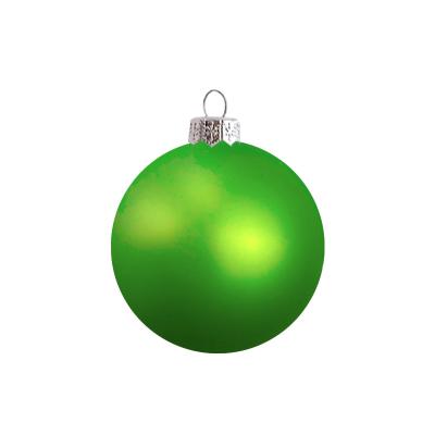 Шар елочный стекл. 8 см, [G-225]