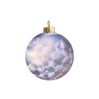 Шар елочный стекл. 8 см, [G-66]