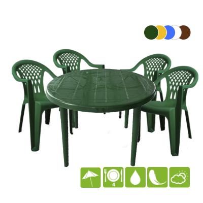 Набор садовой мебели "Виктория-5" (круглый стол) 