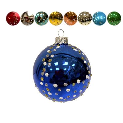 Набор шаров пластик. декор №8 разные цвета, 6см / 8см / 10см Набор шаров пластик. декор №8 разные цвета, 6см / 8см / 10см