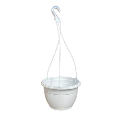 Кашпо подвесное, белое, ø 27см, высота 19см, объём 7л.