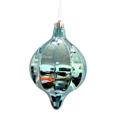 Украшение елочное "Подвес" 20см голубой [HL202503]
