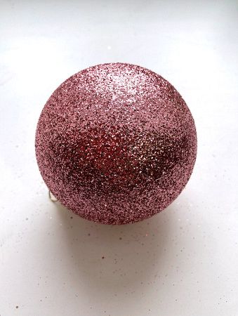 Шары пластиковые, парча розовый В20 Шары пластиковые, парча розовый