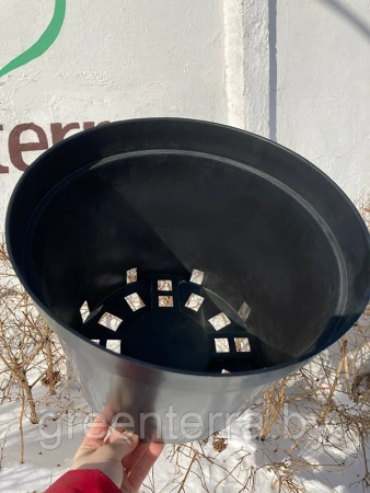 Горшок круглый под саженцы 12.5л, ø 30см, высота 23 см