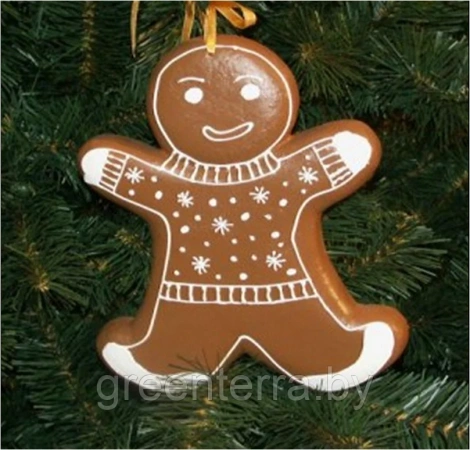 Украшение для больших елок "Пряник" 25 см