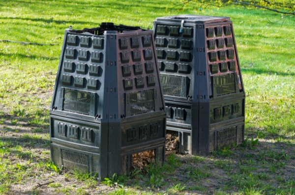 Компостер Evogreen на 630 литров чёрный [IKEV630C-S411]