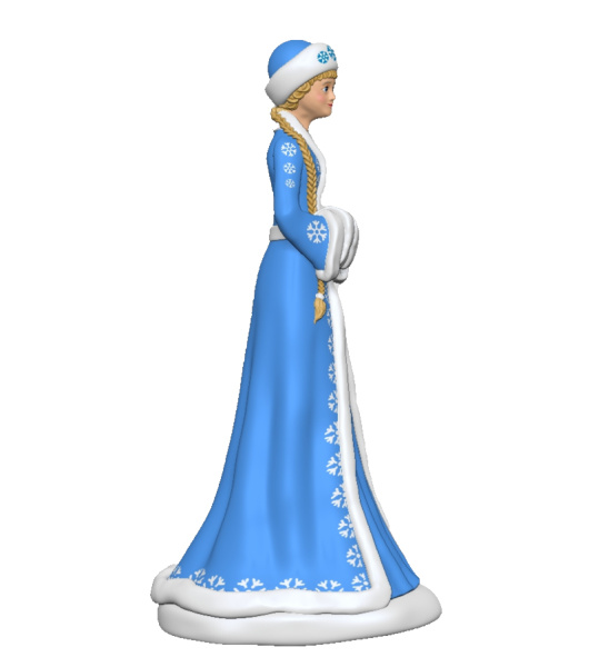 Новогодняя фигура для фотозоны "Снегурочка" Новогодняя фигура для фотозоны "Снегурочка"