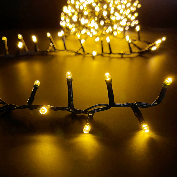 Светодиодная гирлянда Luca Snake 20м, 1000 теплых белых LED [1070838]