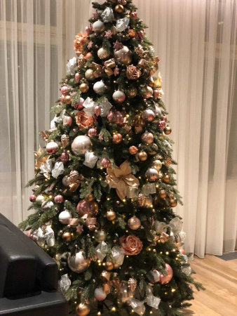 Украшение елочное "Чайная роза" [629993]