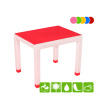 Стол детский пластиковый, красный