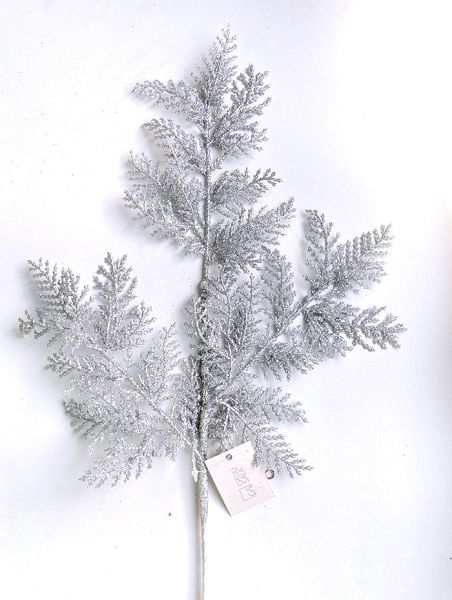 Украшение елочное "Ветка туи" 42см 