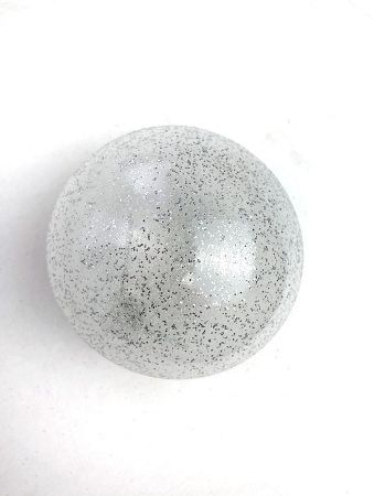 Шар елочный стекл. "Текстурный" 8 см, [G-233s]