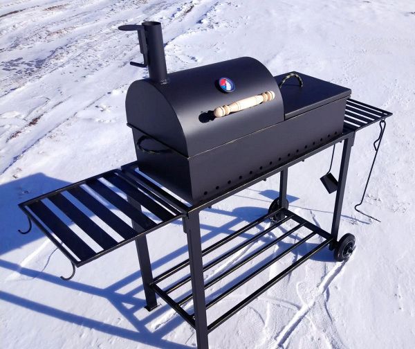 Кованый мангал (гриль, барбекю, коптильня) "Эрдинг"