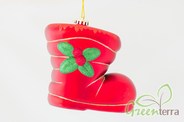 Украшение для больших ёлок "Сапог объемный"