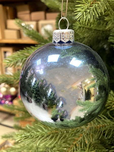 Шар елочный стекл. 8 см, [96]