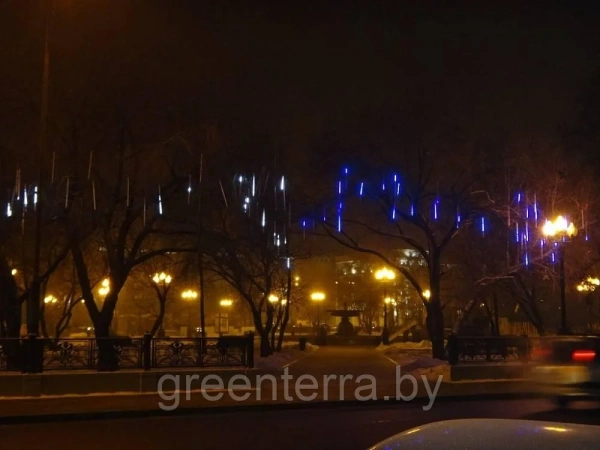 Комплект новогоднего освещения "Тающие сосульки"