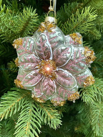 Игрушка елочная стекл. [60279]