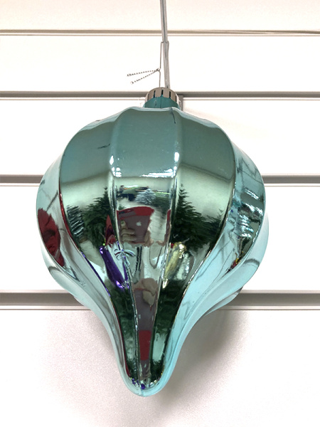 Украшение елочное "Подвес" 20см голубой [HL202503]