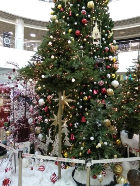 Большая уличная каркасная елка "Эксклюзив Слим" Большая уличная каркасная елка "Эксклюзив Слим"