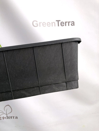 Ящик для рассады "Урожай Люкс" с доп. ребрами жесткости, 45*20*10см, 6л 