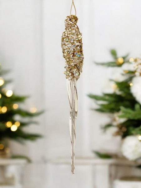 Игрушка елочная стекл. [6130]