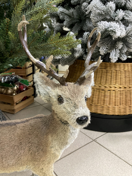 Украшение елочное Олень 44x21x61см [67574]