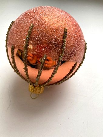 Набор шаров пластик. декор №10 разные цвета, 6см / 8см / 10см Шар пластиковый декорированный