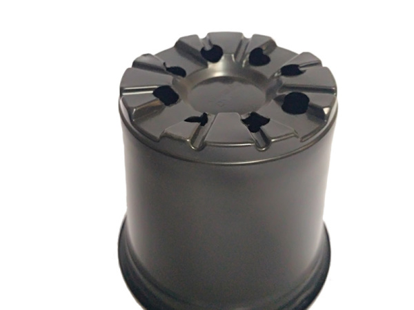 Горшок для рассады круглый формованный 1л, ø 13см, высота 10.5см.