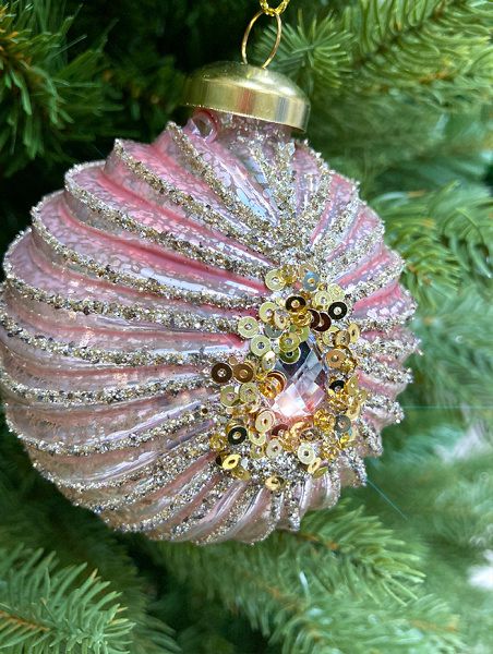 Игрушка елочная стекл. [63626]