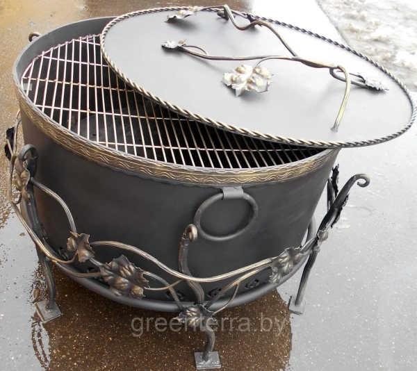 Кованый мангал-кострище "Мэллирн"