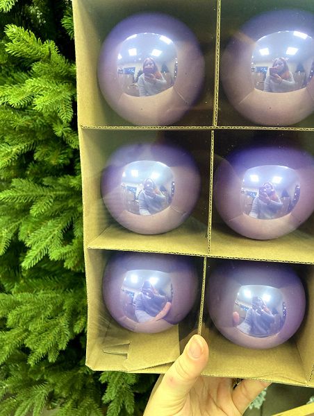 Шар елочный стекл. 8 см, [151]