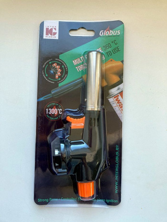 Горелка газовая с пьезоподжигом GLOBUS HB8609
