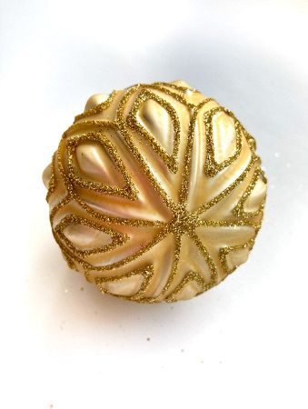 Шар елочный стекл. [0195-38]