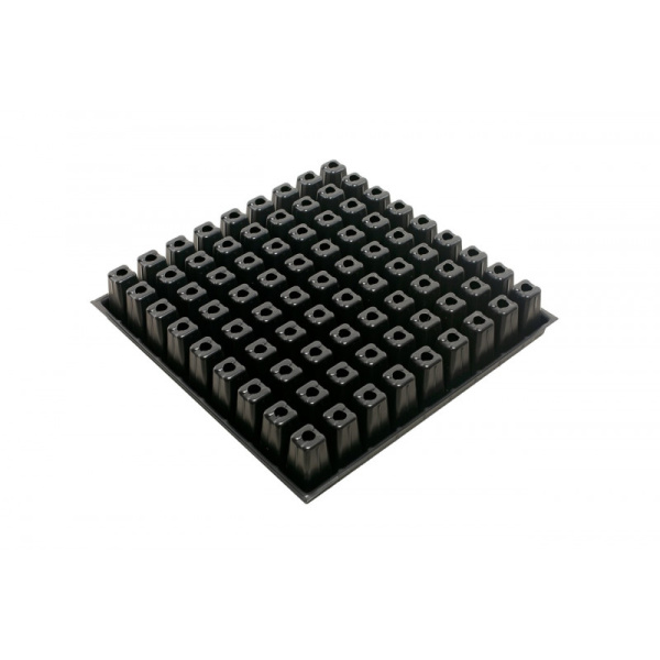 Кассета для рассады 81 ячейку (Плантек), 85мл 