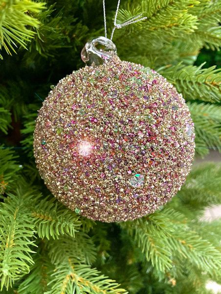 Шар елочный стекл. [63755]